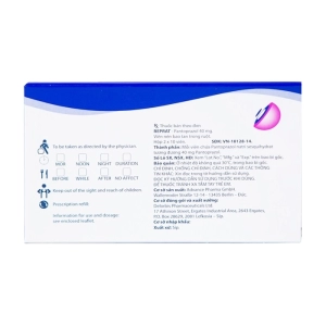 Reprat 40mg Delorbis 2 vỉ x 10 viên (Pantoprazole)