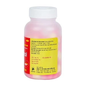 Rhetanol Donaipharm 100 viên (Paracetamol + Clorpheniramin)