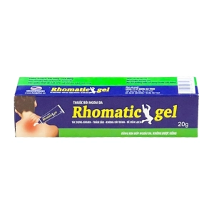 Rhomatic Gel Hadiphar tuýp 20g (Diclofenac + Menthol + Camphor)