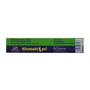 Rhomatic Gel Hadiphar tuýp 20g (Diclofenac + Menthol + Camphor)