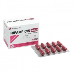 Rifampicin 300mg Mekophar, 10 vỉ x 10 viên - Thuốc kháng sinh Rifampicin 300mg Mekophar, 10 vỉ x 10 viên - Thuốc kháng sinh