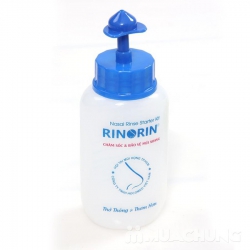 Rinorin bộ rửa mũi xoang, Hộp 1 bình và 30 gói Rinorin bộ rửa mũi xoang, Hộp 1 bình và 30 gói