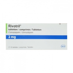 Rivotril 2mg Roche 2 vỉ x 15 viên