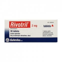 Rivotril 2mg Galenika 3 vỉ x 10 viên