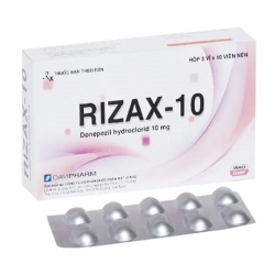 Rizax-10 Davipharm 3 vỉ x 10 viên (Donepezil)