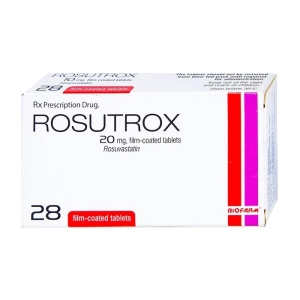 Rosutrox 20mg Biofarm 4 vỉ x 7 viên Rosutrox 20mg Biofarm 4 vỉ x 7 viên