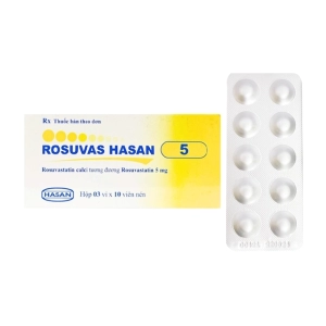 Rosuvas Hasan 5 3 vỉ x 10 viên