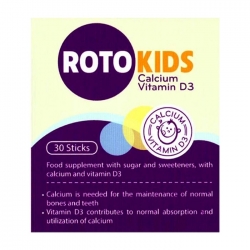 Rotokids Calcium Vitamin D3 Sunlife 30 gói x 2,6g - Cốm bổ xương cho trẻ Rotokids Calcium Vitamin D3 Sunlife 30 gói x 2,6g - Cốm bổ xương cho trẻ