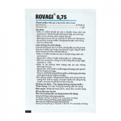 Rovagi 0.75 Agimexpharm 20 gói x 2.5g