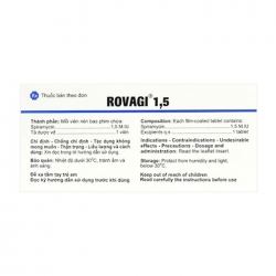 Rovagi 1.5 Agimexpharm 2 vỉ x 10 viên