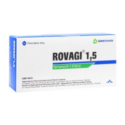 Rovagi 1.5 Agimexpharm 2 vỉ x 10 viên Rovagi 1.5 Agimexpharm 2 vỉ x 10 viên