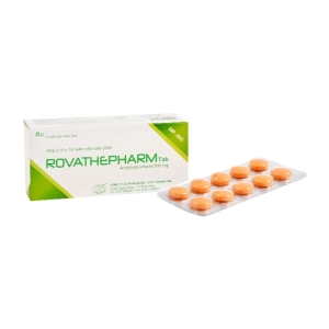 Rovathepharm Tab 200mg Thephaco 2 vỉ x 10 viên (Spiramycin)