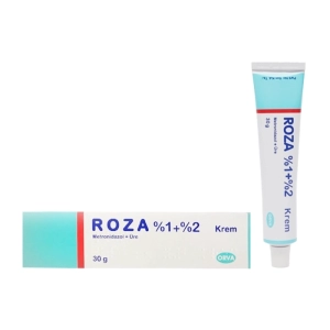 Roza Krem 1% + 2% Orva tuýp 30g (Metronidazole + Urea)