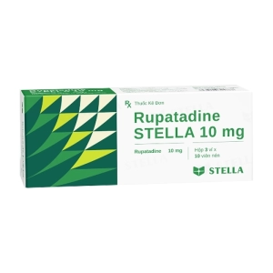 Rupatadine Stella 10mg 3 vỉ x 10 viên (Rupatadine)