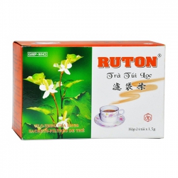 RUTON TRÀ TÚI LỌC thông tiểu nhuận tràng, Hộp 24 túi RUTON TRÀ TÚI LỌC thông tiểu nhuận tràng, Hộp 24 túi