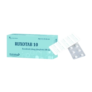 Ruxotab 10 Herabiopharm 3 vỉ x 10 viên (Ruxolitinib)