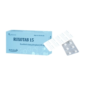 Ruxotab 15 Herabiopharm 3 vỉ x 10 viên (Ruxolitinib)