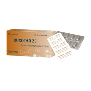 Ruxotab 25 Herabiopharm 3 vỉ x 10 viên (Ruxolitinib)