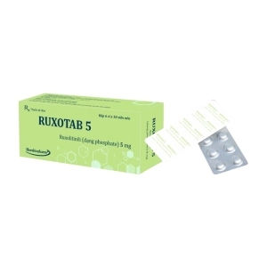 Ruxotab 5 Herabiopharm 6 vỉ x 10 viên (Ruxolitinib)