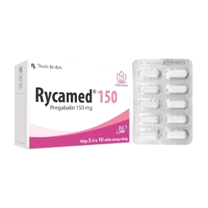 Rycamed 150 Fremed 3 vỉ x 10 viên (Pregabalin)