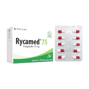 Rycamed 75 Fremed 3 vỉ x 10 viên (Pregabaline)