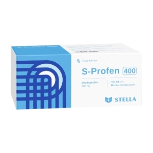 S-Profen 400 Stellapharm 10 vỉ x 10 viên S-Profen 400 Stellapharm 10 vỉ x 10 viên