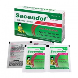 Sacendol Vacopharm 1g - Thuốc cảm cúm Sacendol Vacopharm 1g - Thuốc cảm cúm