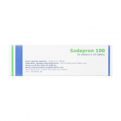 Sadapron 100 Remedica 5 vỉ x 10 viên