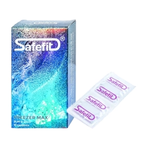 Safefit Freezer Max 10 cái – Bao cao su
