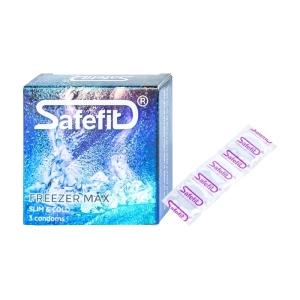 Safefit Freezer Max 3 cái - Bao cao su