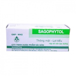 Sagopha Sagophytol giúp thông mật, lợi tiểu, nhuận trường Sagopha Sagophytol giúp thông mật, lợi tiểu, nhuận trường
