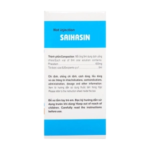 Saihasin 600mg/5ml Hataphar 4 vỉ x 5 ống x 5ml (Piracetam)