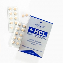 Viên uống Sakura HCL Whitening Blossom giảm nám trắng da