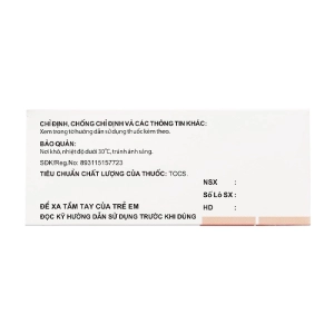 Salbutamol 2mg Dopharma 10 vỉ x 10 viên (Salbutamol)