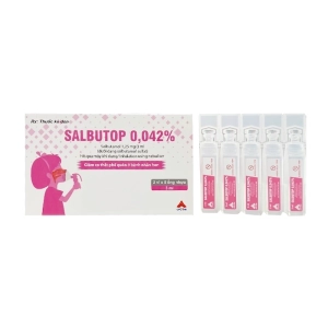 Salbutop 0.042 CPC1 Hà Nội 2 vỉ x 5 ống