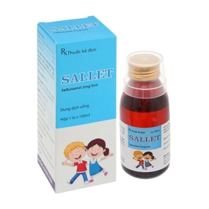 Sallet 2mg/5ml Hà Nam 100ml (Salbutamol)