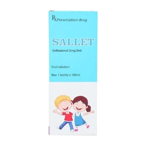 Sallet 2mg/5ml Hà Nam 100ml (Salbutamol)