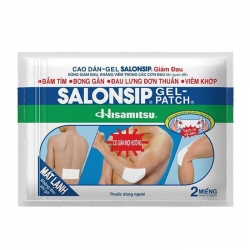 Salonsip Gel Patch Hisamitsu, 2 miếng x 10 bao