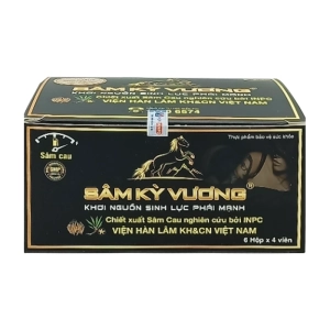 Sâm Kỳ Vương Sanfo 6 Hộp x 4 viên Sâm Kỳ Vương Sanfo 6 Hộp x 4 viên
