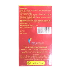 Sâm Nhung Bổ Thận Isopharco 30 viên - Hỗ trợ tăng cường sinh lý