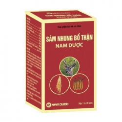 Sâm nhung bổ thận Nam Dược 30 viên - Viên uống tăng cường sinh lực