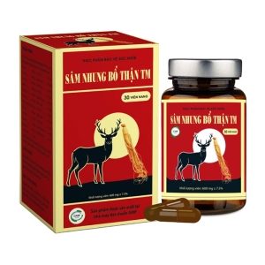 Sâm Nhung Bổ Thận TM Trang Minh 30 viên - Hỗ trợ bổ thận, bồi bổ cơ thể