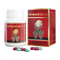 Sâm nhung bổ thận TW3, Hộp 30 viên