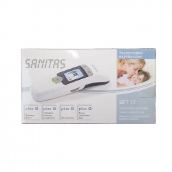 Nhiệt kế điện tử Sanitas SFT 77 của Đức 6 in 1 đo tai, trán, nước Nhiệt kế điện tử Sanitas SFT 77 của Đức 6 in 1 đo tai, trán, nước