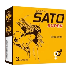 Sato Super Nhất Nhất 3 cái - Bao cao su