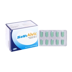 Savi Alvic Savipharm 10 vỉ x 10 viên (Paracetamol + Ibuprofen) Savi Alvic Savipharm 10 vỉ x 10 viên (Paracetamol + Ibuprofen)