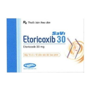 SaVi Etoricoxib 30 Savipharm 10 vỉ x 10 viên (Etoricoxib)