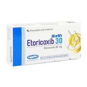 SaVi Etoricoxib 30 Savipharm 3 vỉ x 10 viên (Etoricoxib)