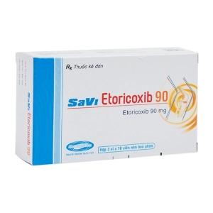 SaVi Etoricoxib 90 Savipharm 3 vỉ x 10 viên (Etoricoxib)