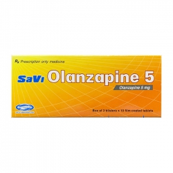 Savi Olanzapine 5 Savipharm 3 vỉ x 10 viên (Olanzapine)